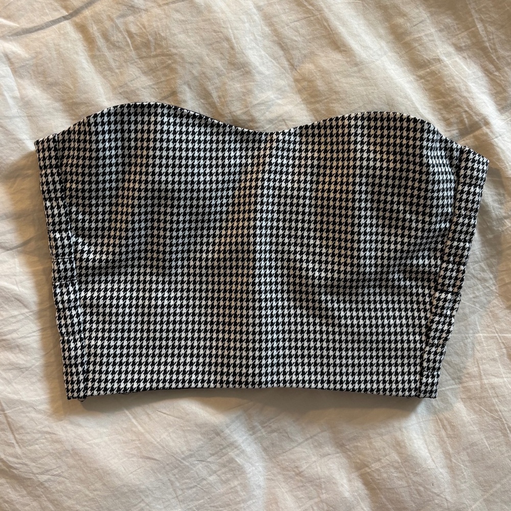 NEW Maryam Nassir Zadeh Bustier Top Fortitude Size 4 MNZ